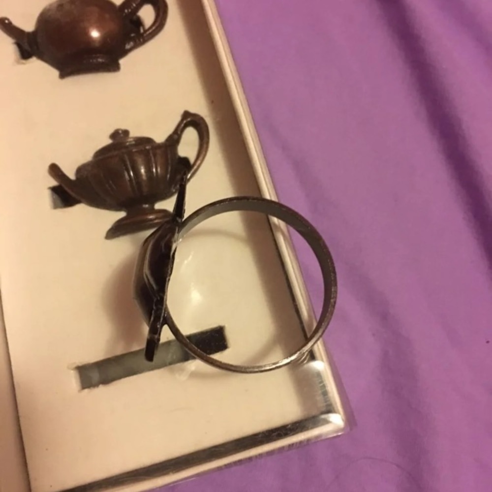 Napkin holders bronze color